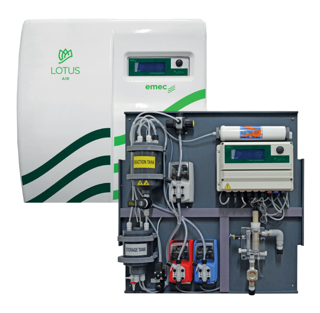 Hệ Thống Khử Trùng Nước Bằng Chlorine Dioxide (ClO2) - LOTUS AIR